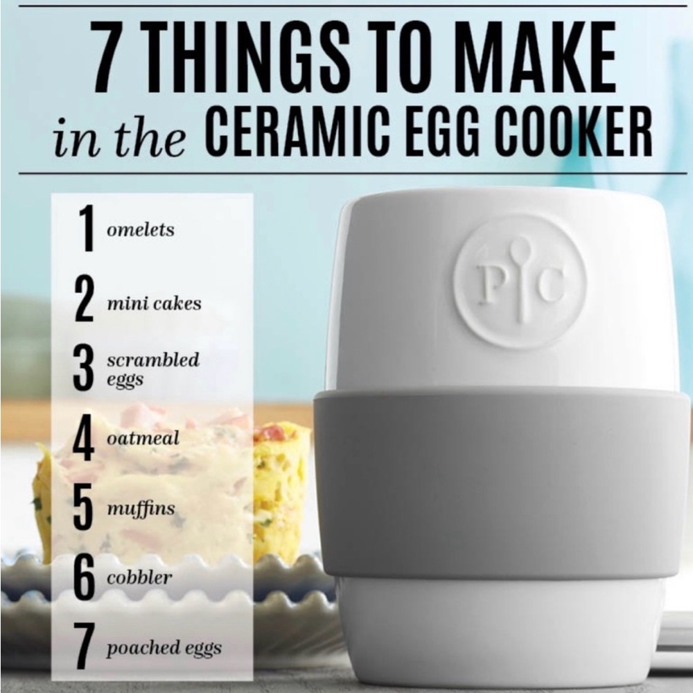 Pampered Chef Microwave Egg Cooker with Extra Lid/Seal - Picture 4 of 5
